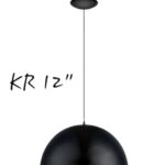 Hanging Light Half Moon 12''