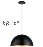 Hanging Light Half Moon 12''